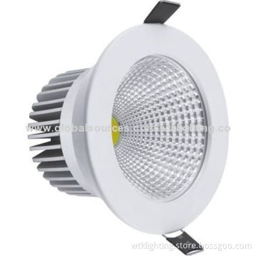 LED 5W COB Recessed Downlight, Non-dimmable or Dimmable, Voltage of 86-265V AC
